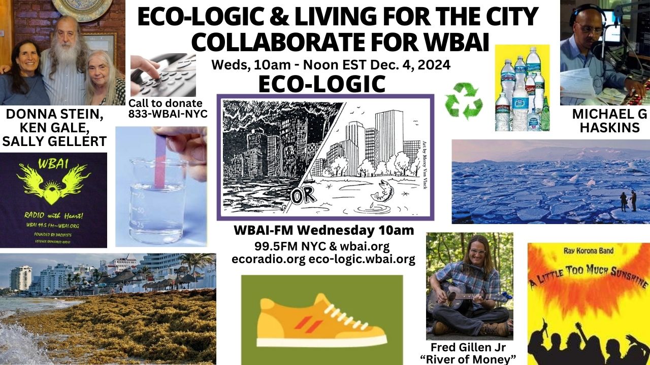 meme 12-6-24 Eco-Logic and Living for the City Collaborate for WBAI