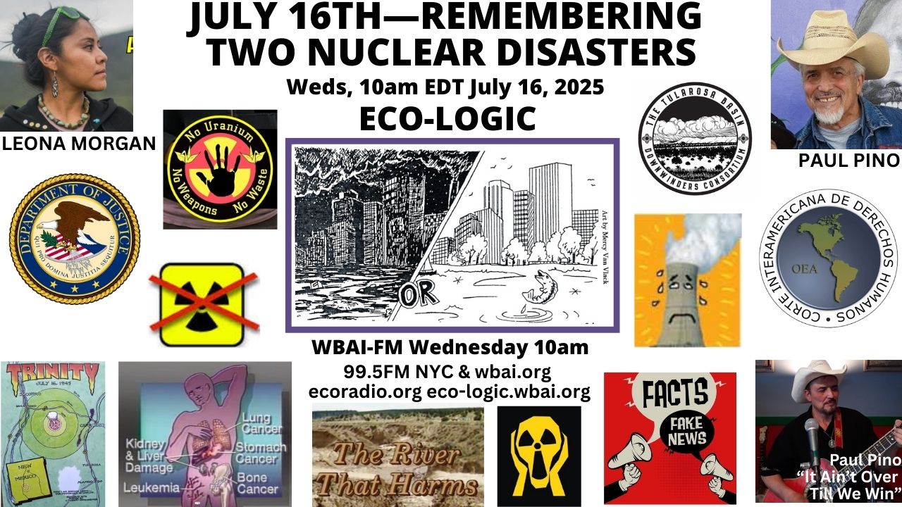 meme Eco-Logic 7-16-25 JULY 16TH Two Nuclear Disasters